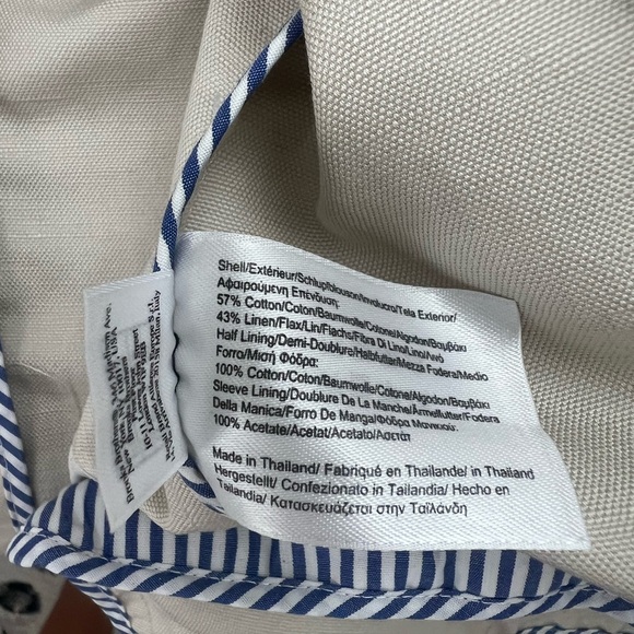 Brooks Brothers “346” Women’s Coat Blazer Button Up Size 4 - Picture 8 of 12